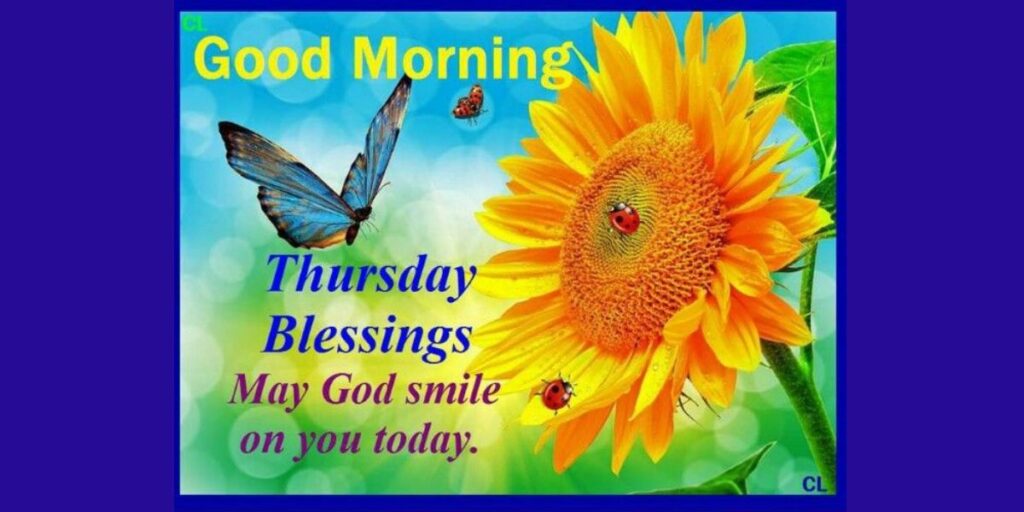 Morning Thursday Blessings